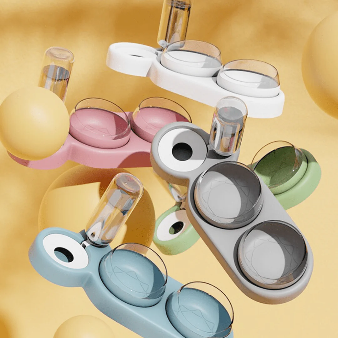 3 in 1 Elevated Pet Bowl With Water Fountain - Image 12