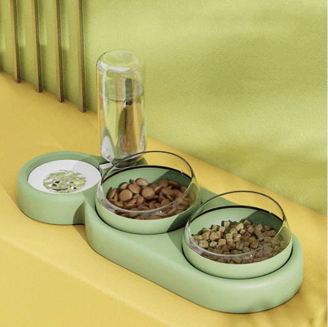 3 in 1 Elevated Pet Bowl With Water Fountain - Image 7