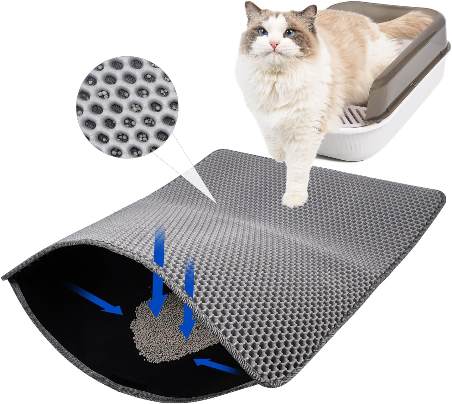 Double Layer Cat Litter Mat - Image 11