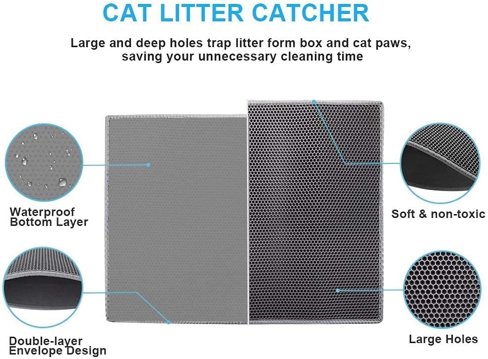 Double Layer Cat Litter Mat - Image 6