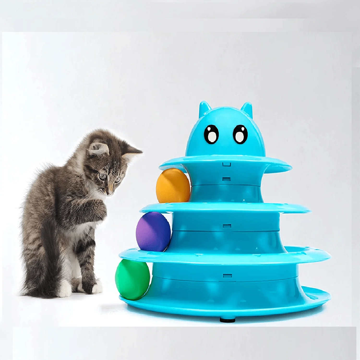 Interactive Tower Cat Toy - Image 3