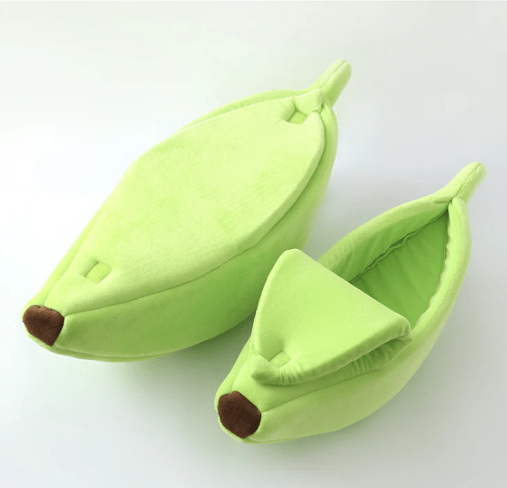 Kawaii Banana Pod Pet Bed - Image 4
