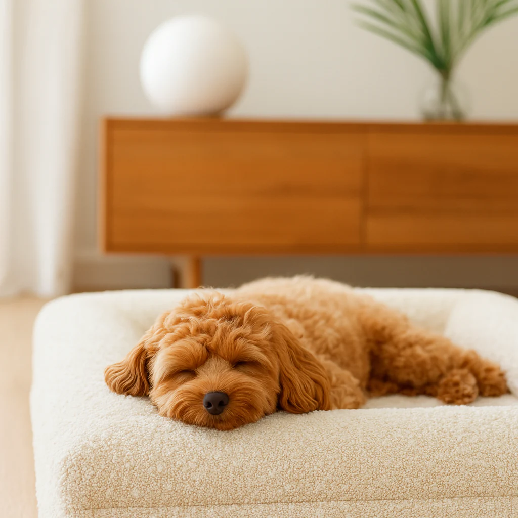 Luxury Bouclé Memory Foam Dog Bed - Image 15