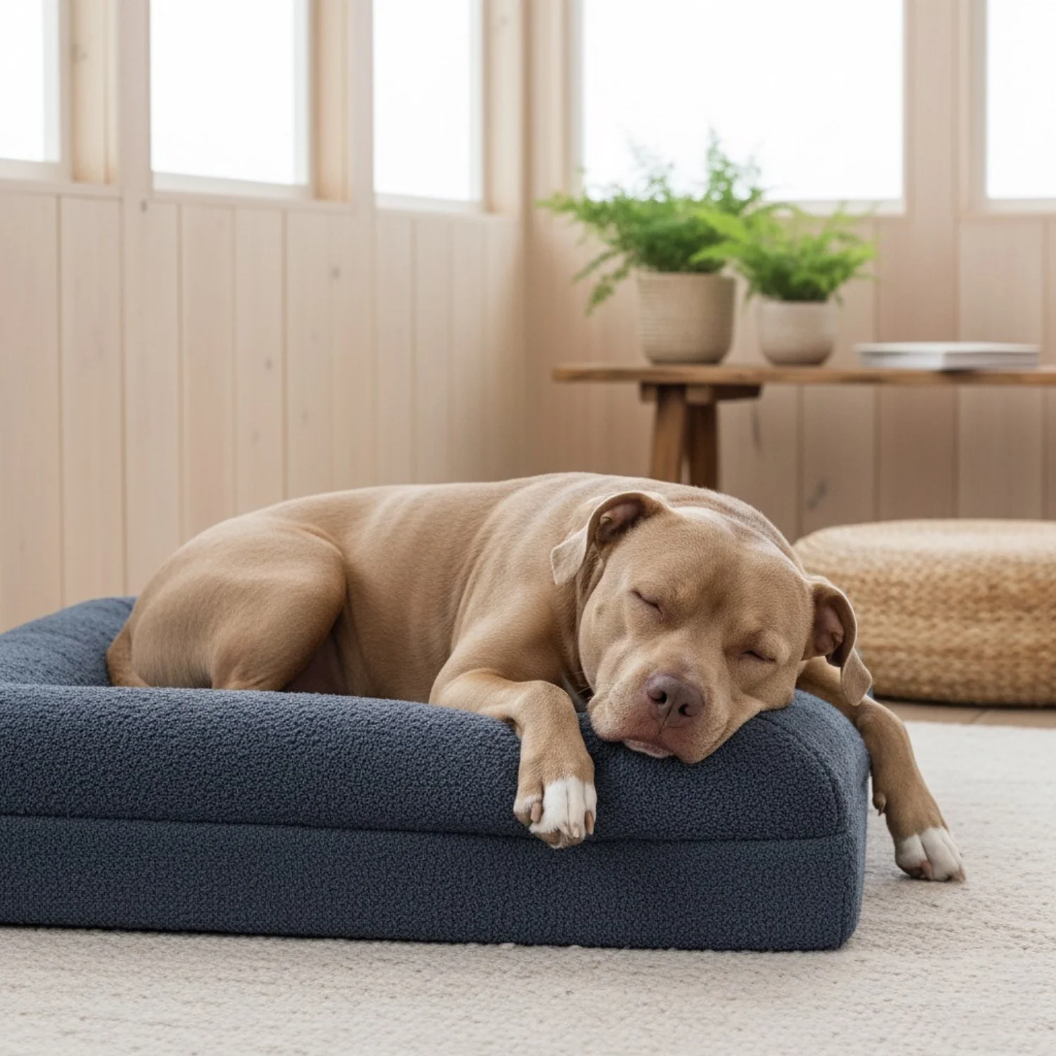 Luxury Bouclé Memory Foam Dog Bed - Image 16