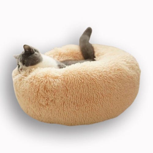 Plush Calming Cat Bed Removable Cover - Image 6