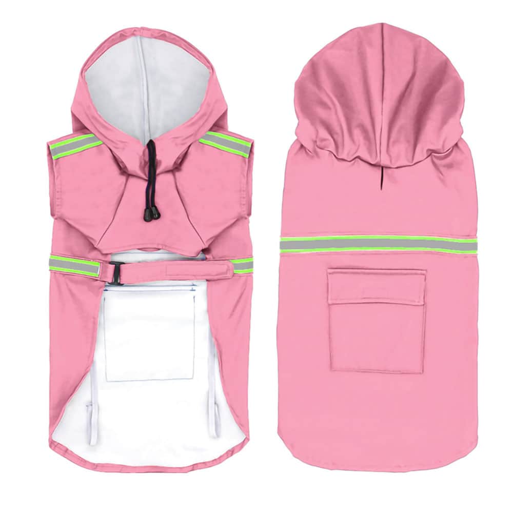 Reflective Dog Raincoat for Big Dogs - Image 11