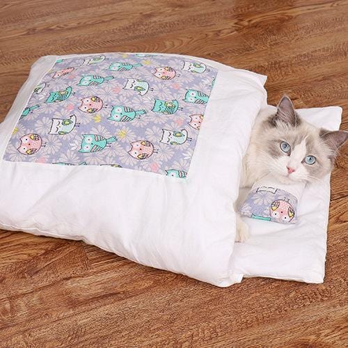 Calming Cat Cave Sleeping Bag - Image 3
