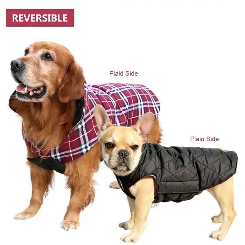 Reversible Warm Dog Coats - Image 5
