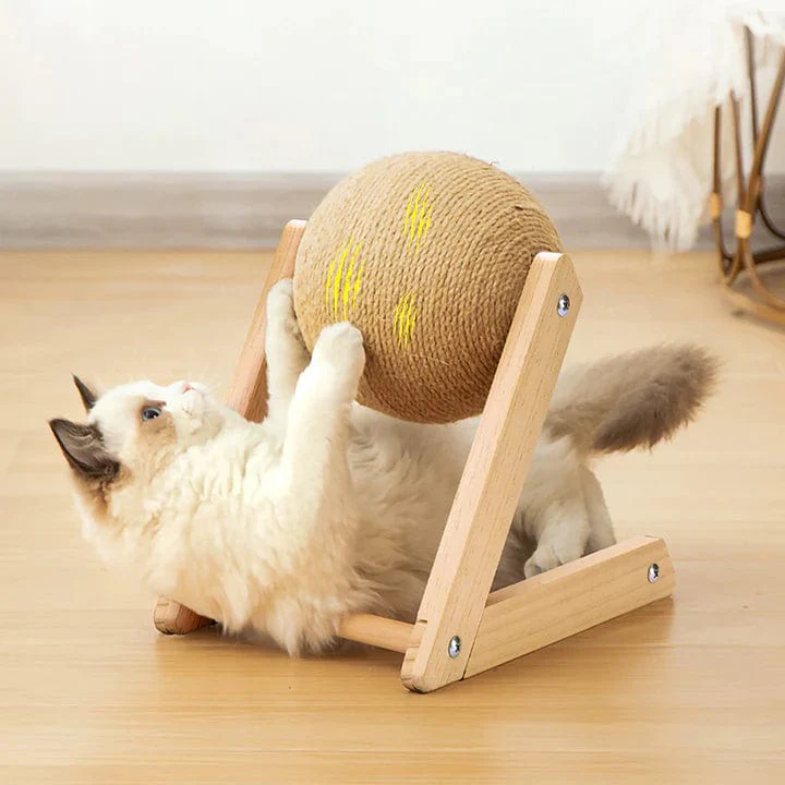 Rolling Cat Scratching Toy - Image 9