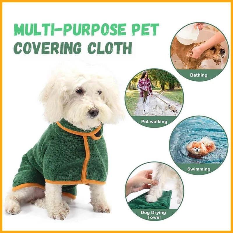 Super Absorbent Pet Bathrobe - Image 4