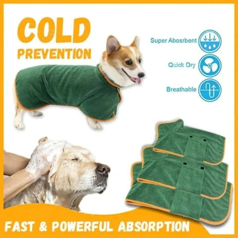 Super Absorbent Pet Bathrobe - Image 5