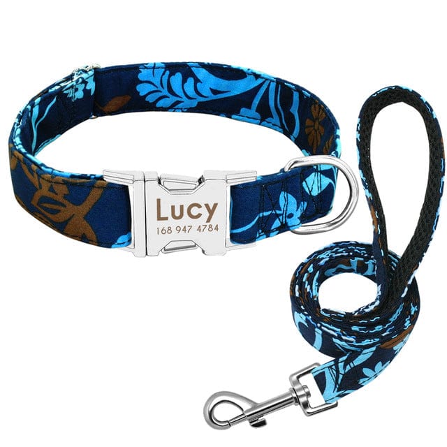 Trendy Personalisable Collar and Leash Sets - Image 9